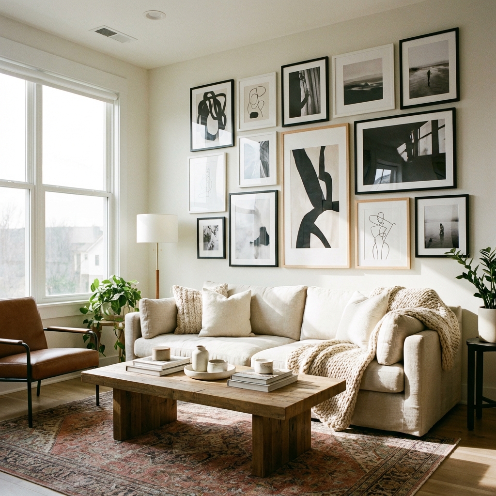 Beautiful Gallery Wall