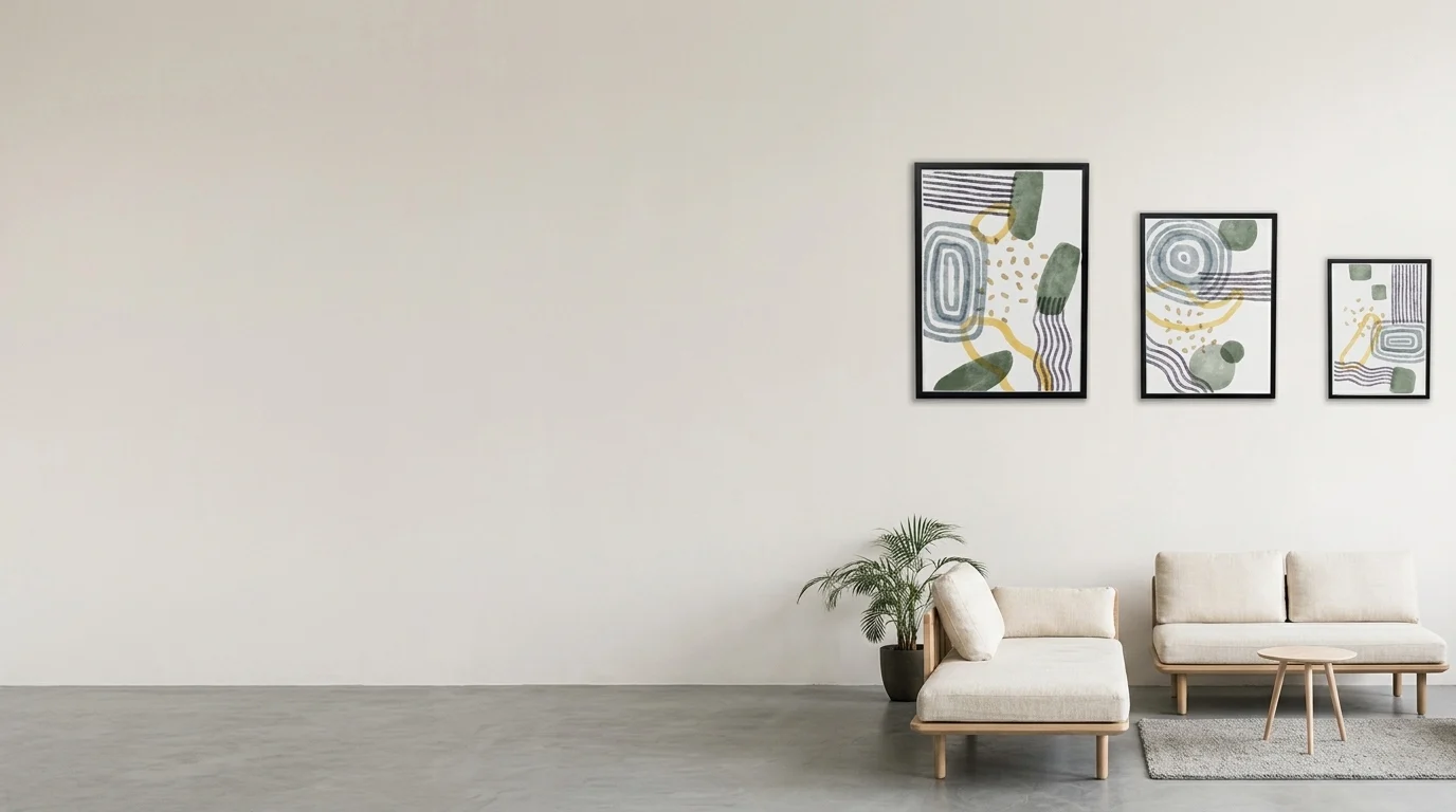 Warm Linen Plaster - Scandinavian Daybed